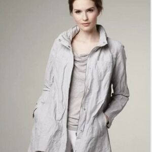Eileen Fisher/"Rumpled" Cotton Jacket